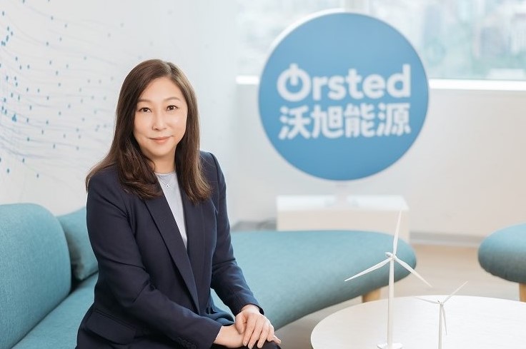 沃旭能源台灣總經理汪欣潔。