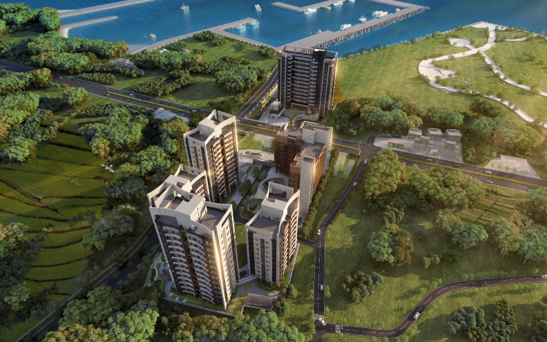 約5800複合園區，結合「日初不老莊園」與「樂陶居三芝館」，提供一般社區“在宅養老”無法擁有的康養服務。