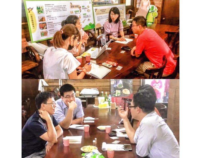 農科院與合作社及應用端業者討論加值策略(香檬與香蕉)。