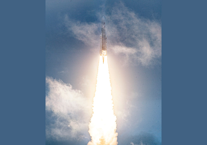 圖／NASA韋伯太空望遠鏡在耶誕節升空。取自NASA twitter
