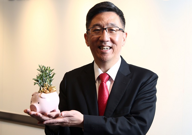 圖／滙豐（台灣）商業銀行總經理陳志堅表示，滙豐集團已承諾 2030 年前於歐盟及 OECD 市場中停止對燃煤電廠及燃煤開採的融資、2040 年前擴大到其他市場，以響應國際氣候趨勢。