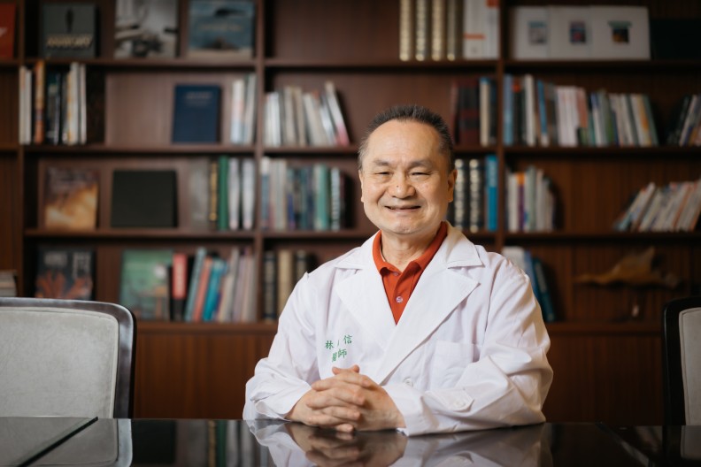 骨髓移植之父 台大教授 林凱信。