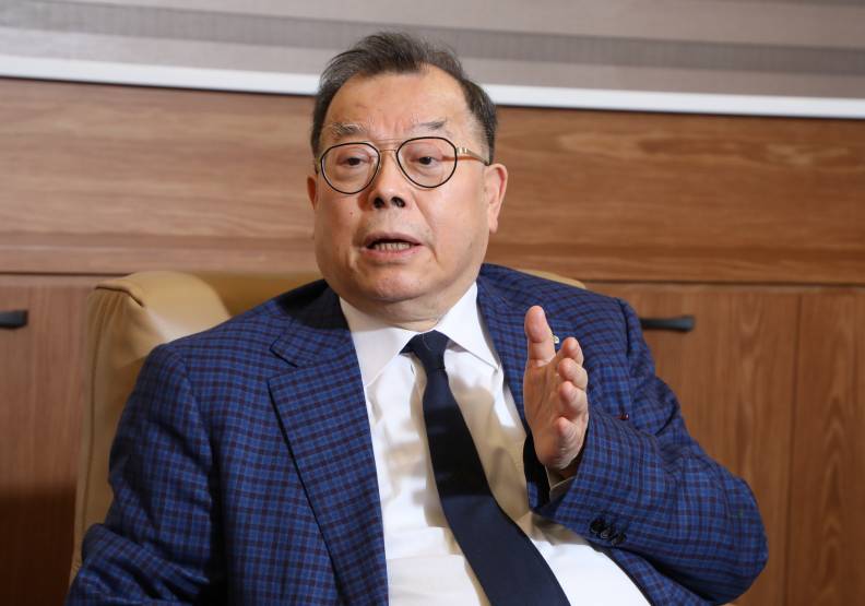 力積電董事長黃崇仁。蘇義傑攝影