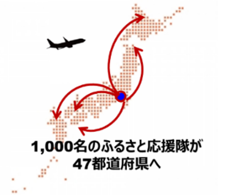 活用空服員,日航「故鄉大使」的地方活化嘗試。日本航空官方網站提供