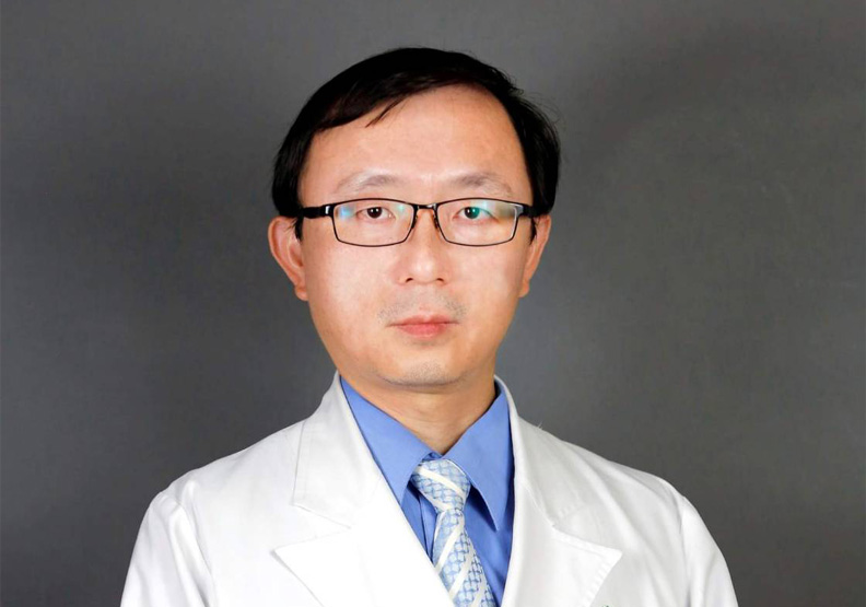 台北榮總遺傳優生科主治醫師的張家銘。張家銘提供