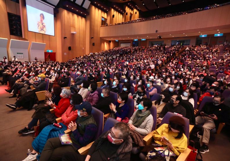 知識跨年。張智傑攝