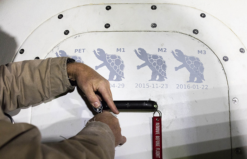 藍源火箭上的烏龜。取自藍源官網