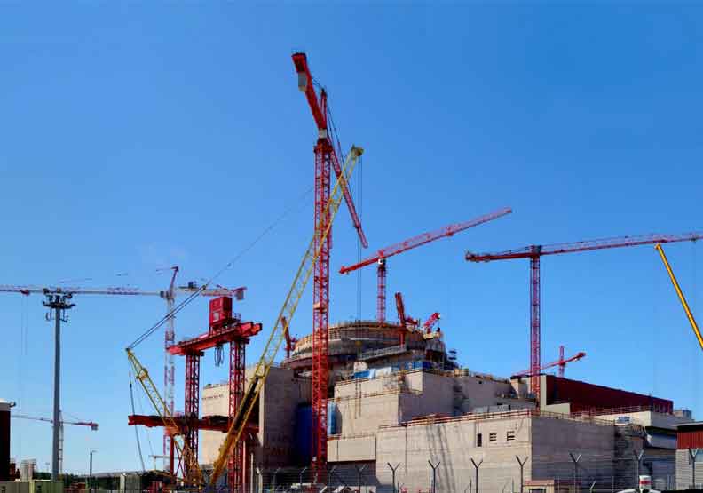 芬蘭核電廠:歐基洛托3號機。Wikimedia Commons by schoella