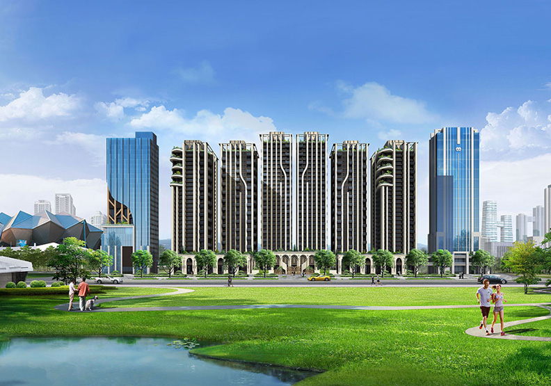 南港開發案「世界明珠」。取自世界明珠官網