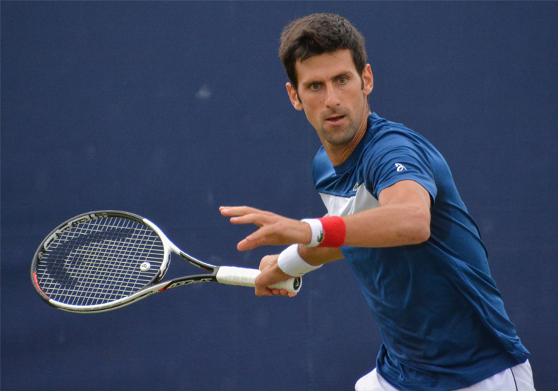 男網天王喬科維奇(Novak Djokovic)。wikimedia commons by Carine06