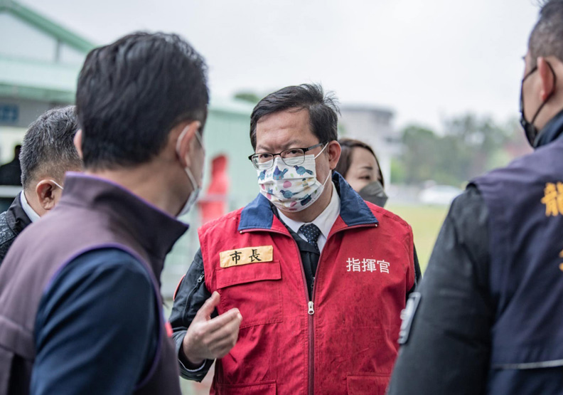 圖／桃園市長鄭文燦。取自鄭文燦臉書