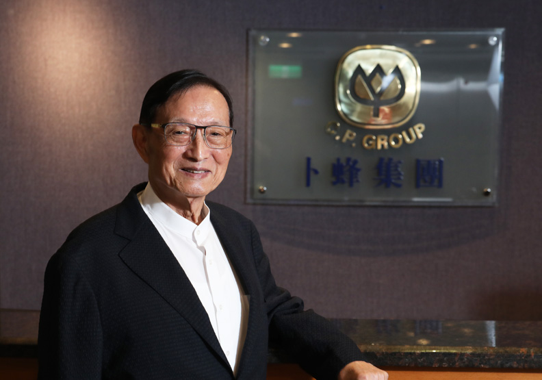 圖／卜蜂董座鄭武樾。蘇義傑攝