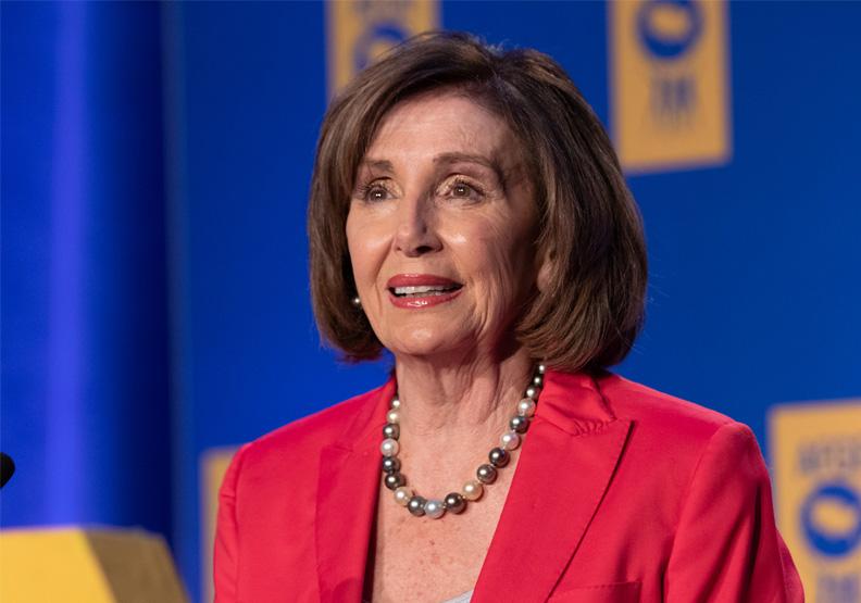 圖／「新一代女股神」美國國會議長裴洛西（Nancy Pelosi）。Flickr by AFGE