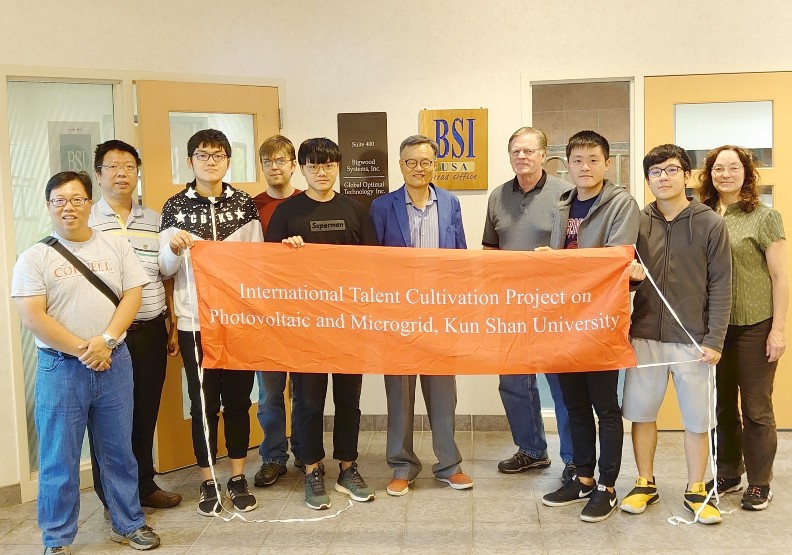 崑山科大選送學生遠赴美國康乃爾大學實習,並參訪美國著名智慧電網專業廠商。