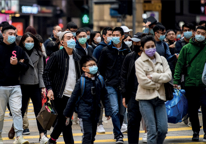 想拿下口罩呼吸新鮮空氣的日子,還有漫長的一段路。thelancet