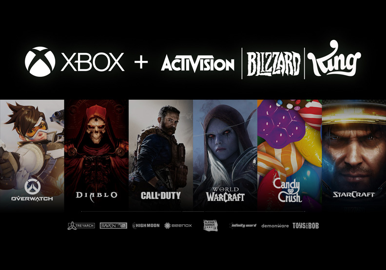 圖／微軟宣布收購「動視暴雪」取自Activision Blizzard臉書