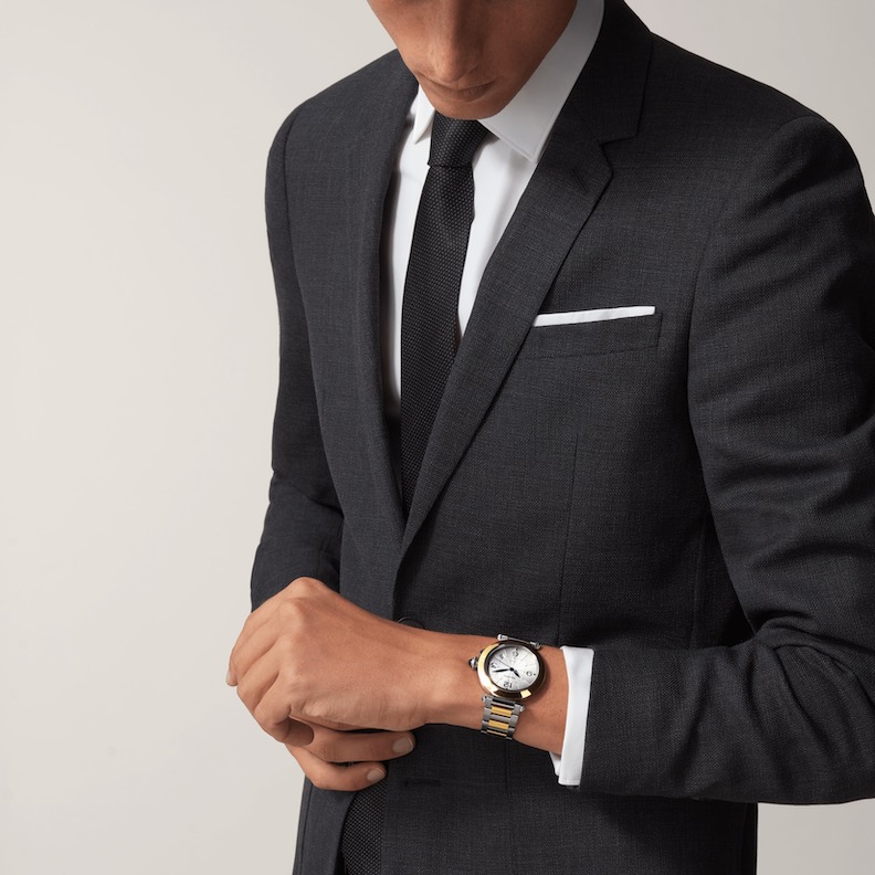 Pasha de Cartier 代表著持續探索可能，跨越界限。混搭運用K金與精鋼材質的設計，展現成功有一百種樣子，從來不需要被定義。