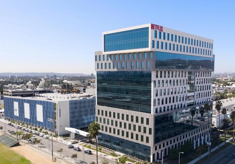 Netflix位於加州的總部。Netflix