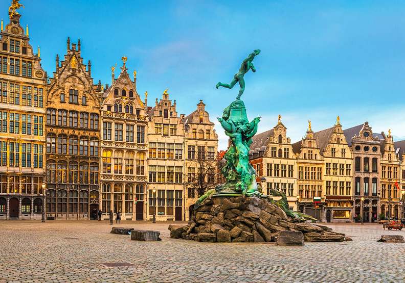 比利時。globalization