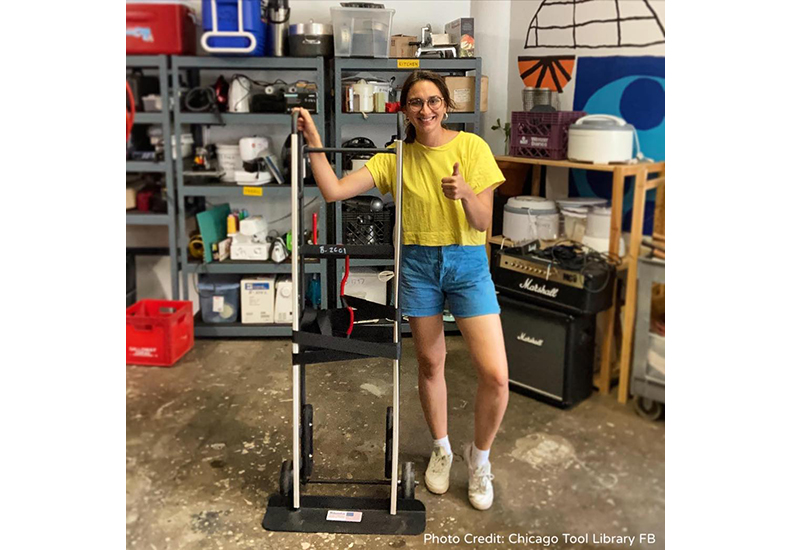 取自創新拿鐵。圖片來源:Chicago Tool Library FB