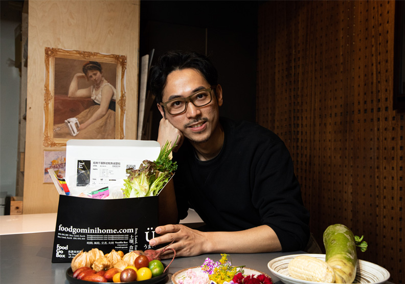 食時可樂(FoodSeason)創辦人Thomas。池孟諭攝