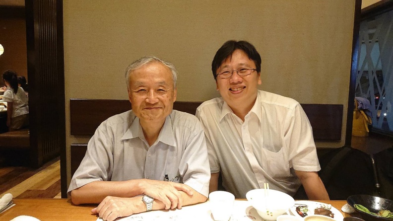 日本BNCT權威大師小野公二將陳一瑋視為得意門生。2015年小野退休時,特邀他到京都參加歡送晚宴,師生情誼溢於言表。陳一瑋提供