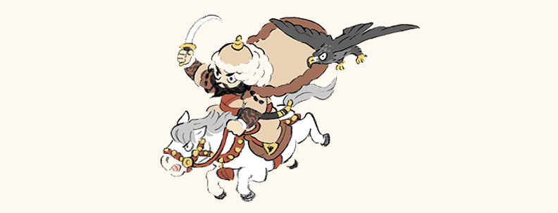 成吉思汗的子孫後代創造了疆域最遼闊的中國。取自本書《皇帝的一天》