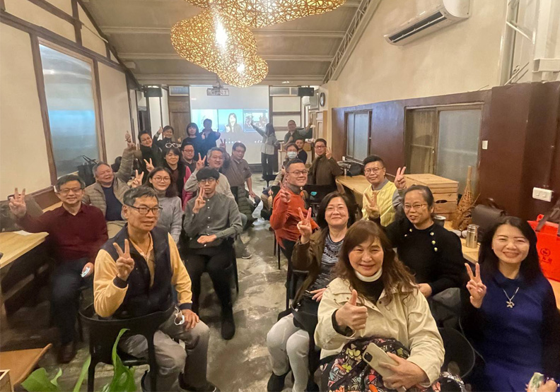 圖／2021年12月竹山光點小聚。何培鈞攝