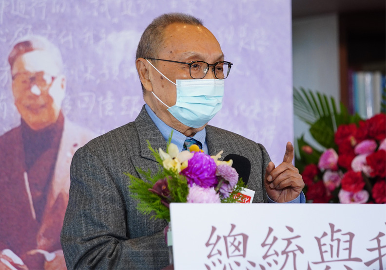 中央日報前社長姚朋。賴永祥攝