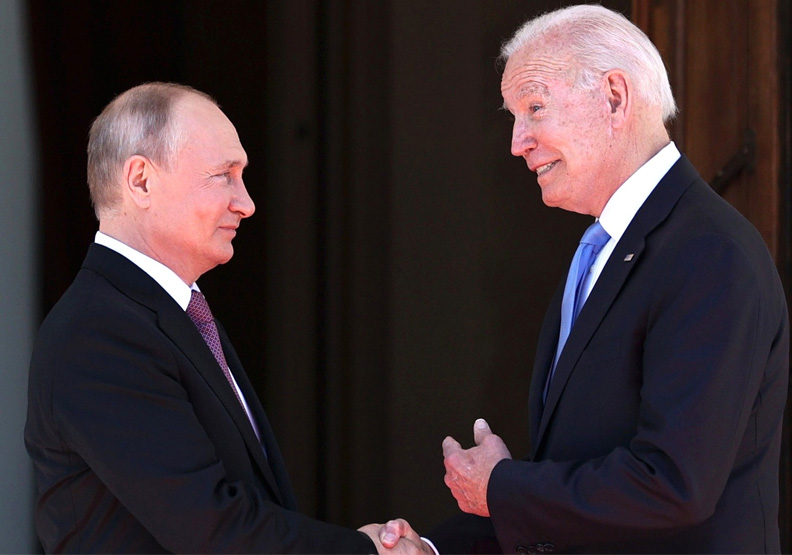 圖／美國總統拜登將與俄羅斯總統普丁通話。President of Russia官網