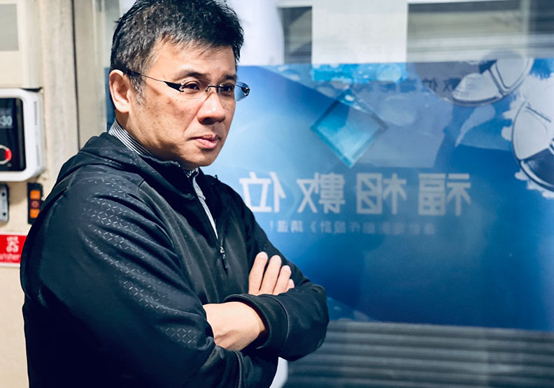 福相總經理張逸方除擅長解決問題外，更能精準分析影片能否賣錢。圖片提供／福相數位電影製作