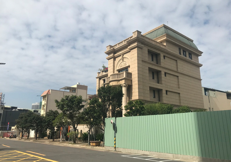 三立董事長林崑海在高雄的住宅。聯合新聞網提供