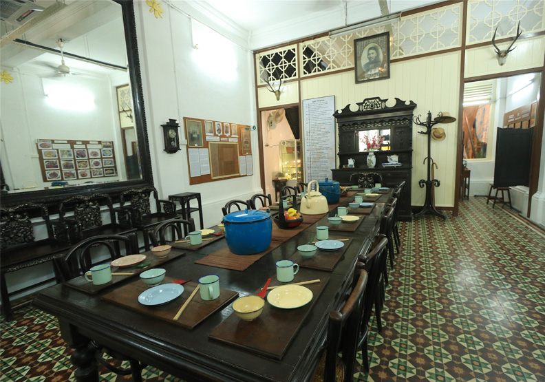 閒真別墅當年是客家籍錫礦家聚會的場所。卓衍豪提供