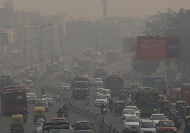 印度的空氣汙染非常嚴重。wicnews