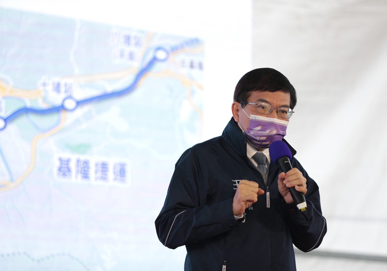 交通部長王國材。取自魅力基隆臉書
