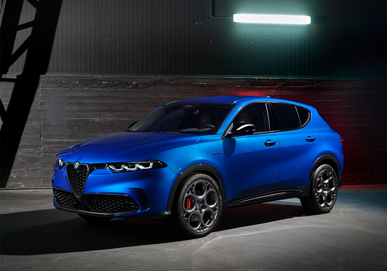 圖／全球首款內建NFT車款：Alfa Romeo小型休旅車款Tonale。取自Alfa Romeo臉書