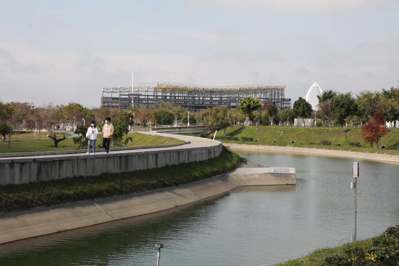 城市如何透過智慧工具,回應人們宜居需求?宜居城市又是如何運用科技應用?智慧化的台中中央公園,做了美好的示範。蘇義傑攝。