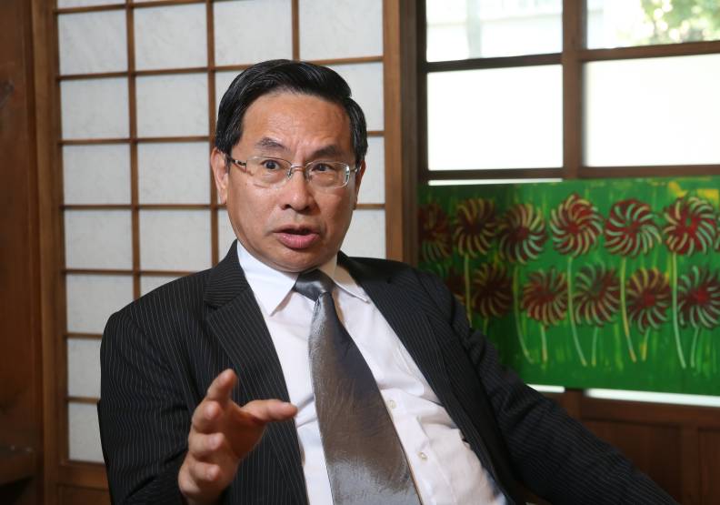 生物技術開發中心董事長涂醒哲認為，台灣疫苗廠常受困於財源問題，讓發展受到阻礙。蘇義傑攝