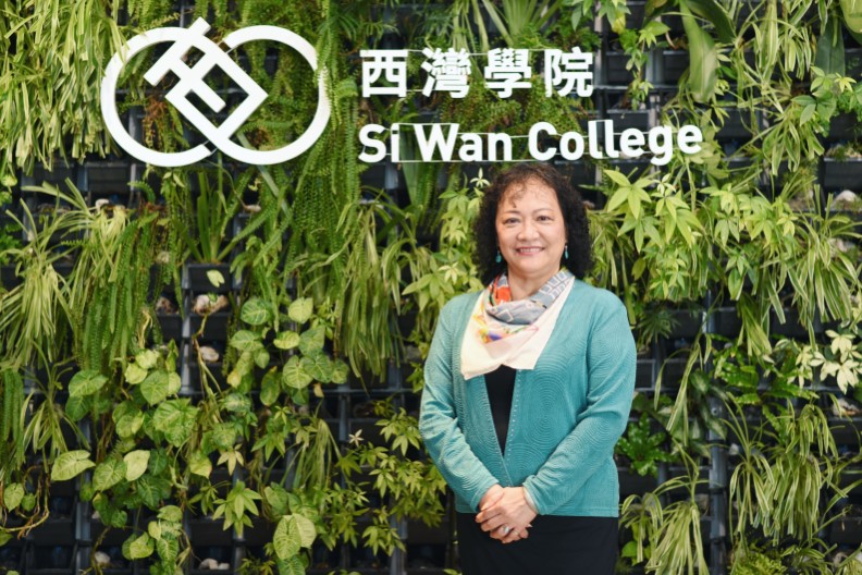 西灣學院副院長暨全英語卓越教學中心執行長李香蘭。