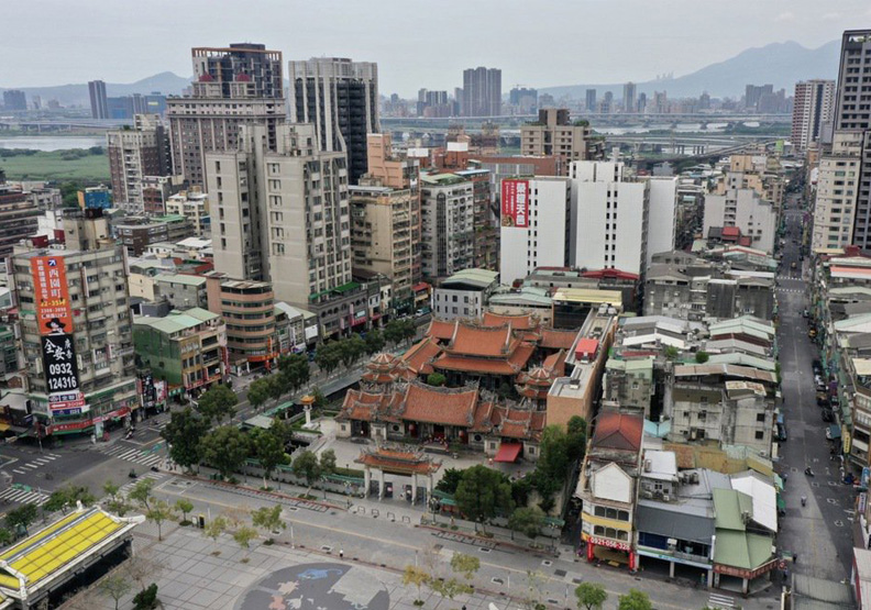 圖／隨著疫情爆發瞬間熄火，首當其衝的萬華區房市瞬間凍結。經濟日報提供