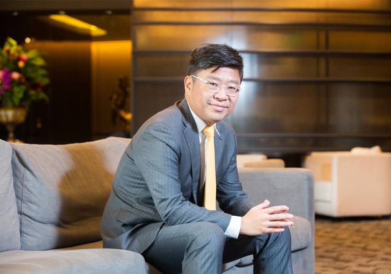 台新投顧總經理李鎮宇。李鎮宇提供