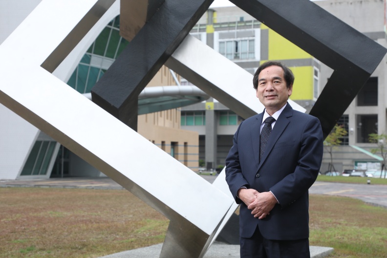 勤益科大校長陳文淵。蘇義傑攝