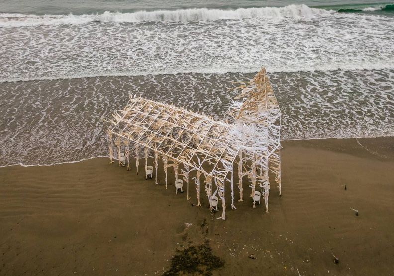 恆春半島的落山風藝術季。屏東縣政府提供