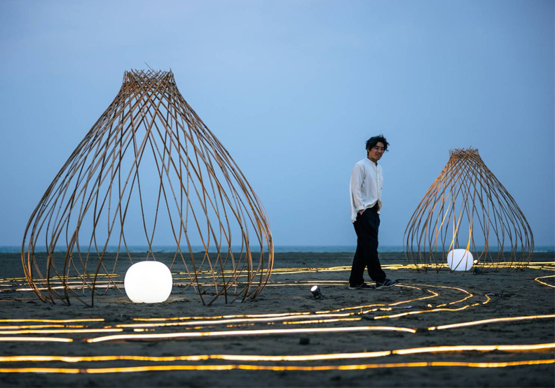 恆春半島的落山風藝術季。屏東縣政府提供