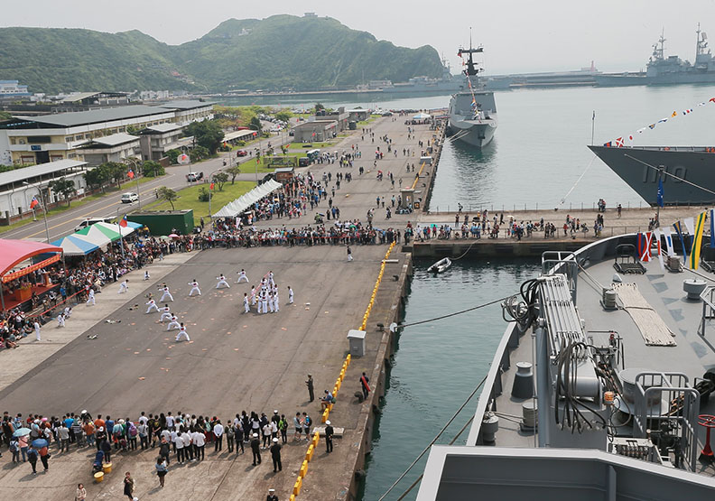 蘇澳海軍基地，取自海軍FB。