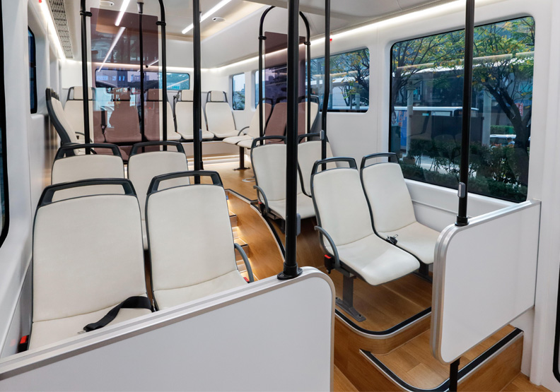 Model T內裝。鴻海提供