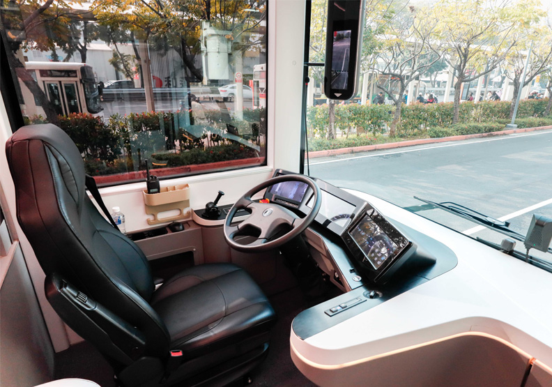 Model T內裝。鴻海提供