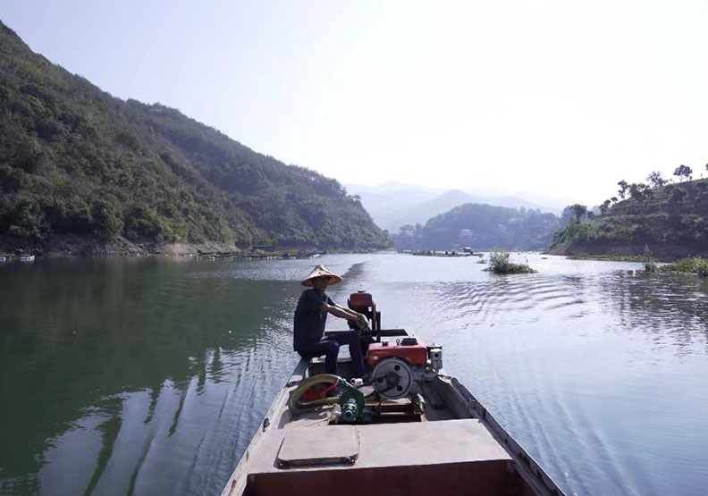 圖／開著船都能找到曾經的家。橙翔文旅提供