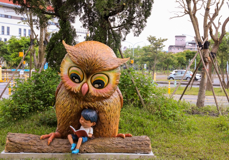 宜蘭幾米公園。江聰淵競選團隊提供