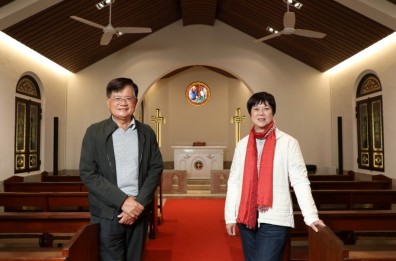 來最美天使教堂過聖誕！由張忠謀倚重的她修復